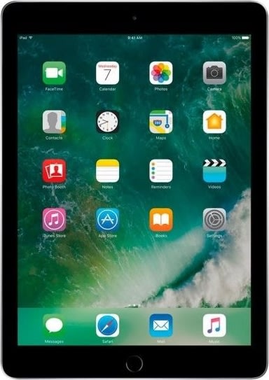 Brugt Apple iPad 6, 128GB, WiFi, space grey, (B)