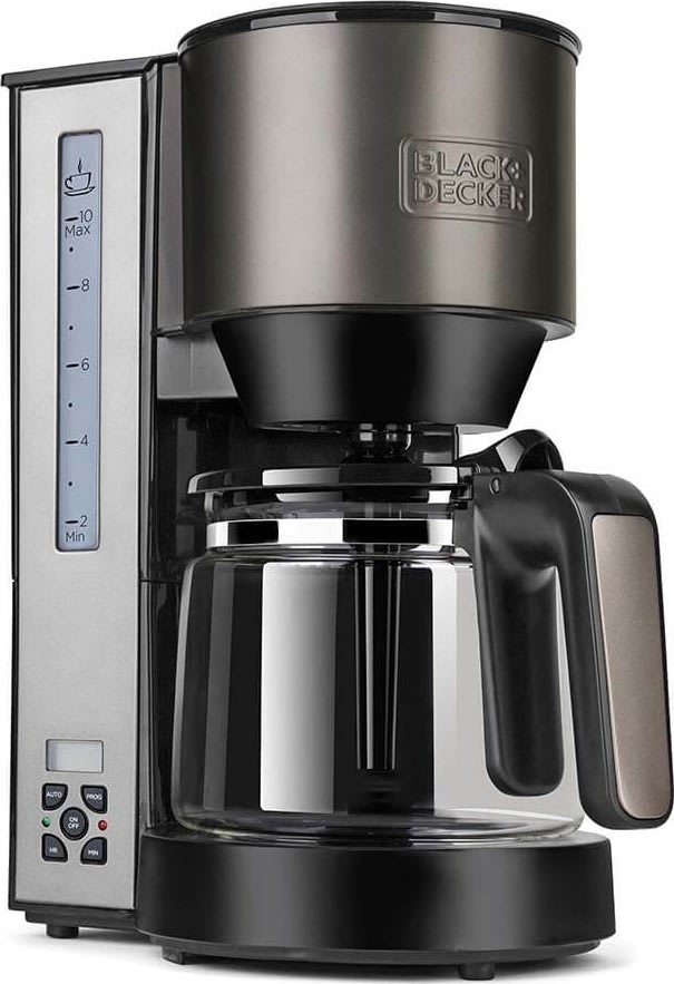 Black & Decker LCD Timer 1000W Kaffemaskine