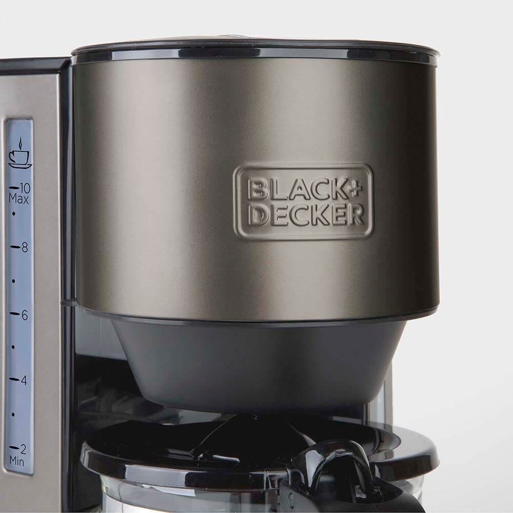 Black & Decker LCD Timer 1000W Kaffemaskine