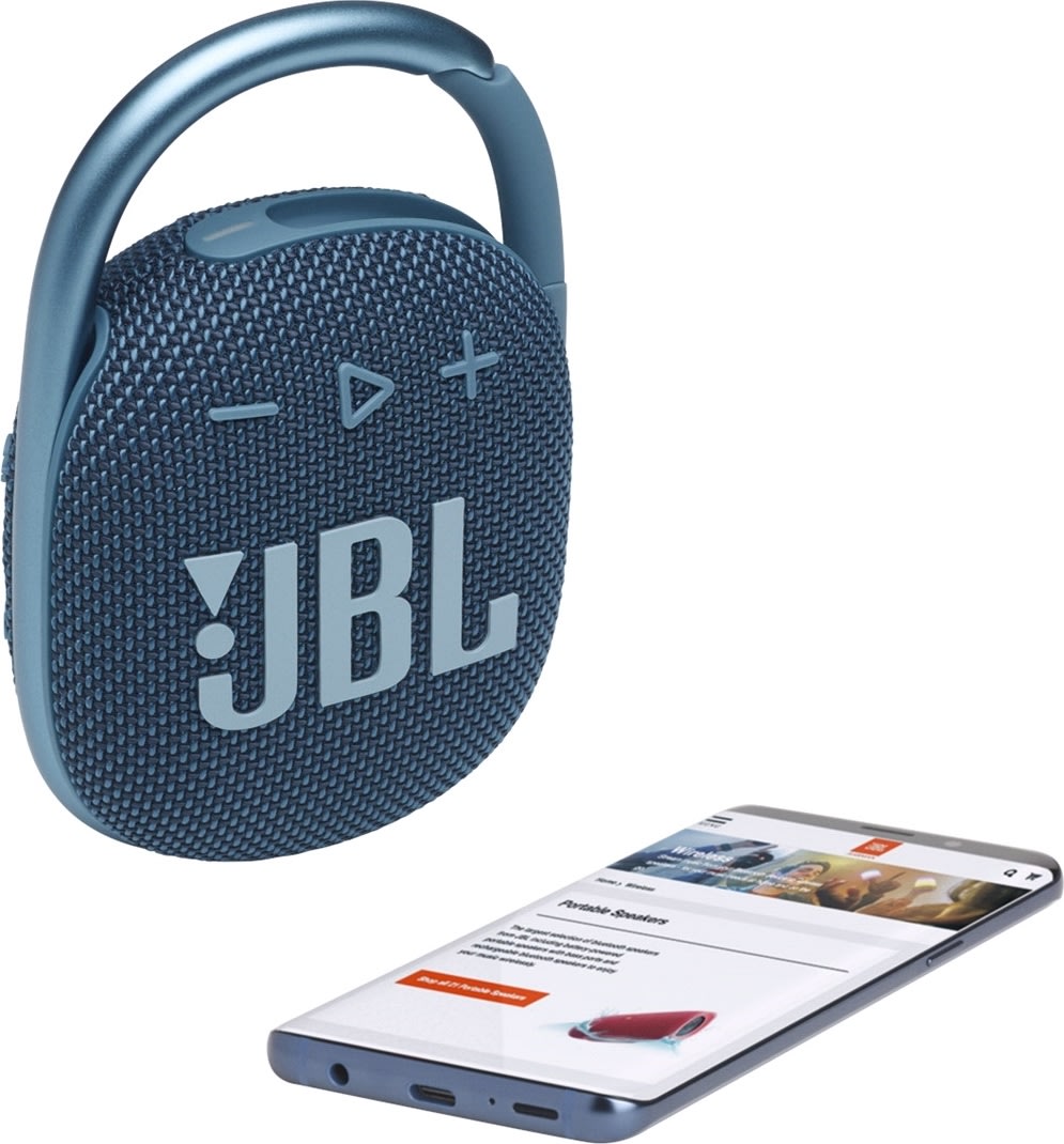 JBL Clip 4 Bluetooth højtaler, blå