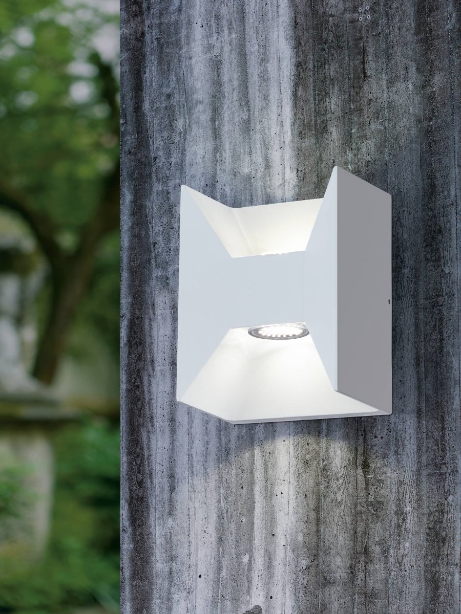 Morino udendørs LED væglampe , Hvid