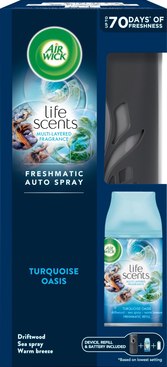 Air Wick Freshmatic Starter, Turquoise Oasis