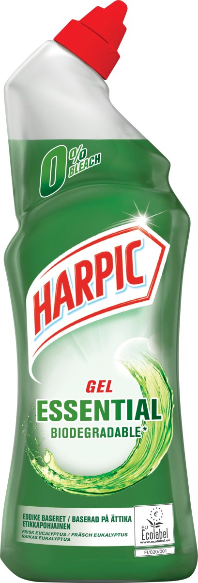 Harpic toilet cleaner gel - bleach javel - 750 ml