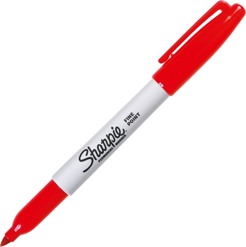 Sharpie Permanent Marker | F | Rød