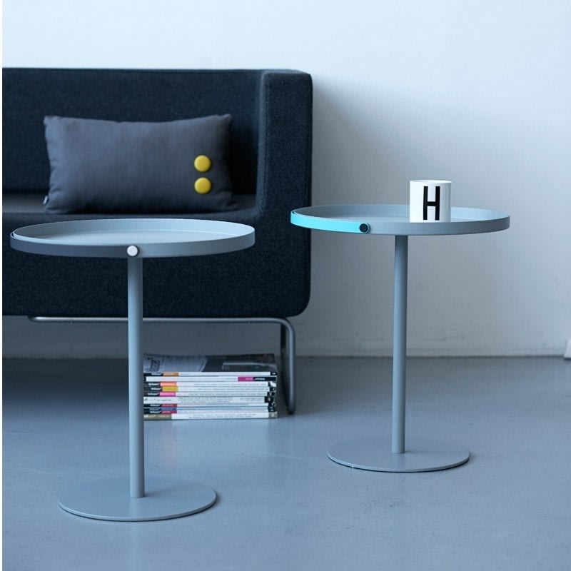 Design Letters Table To Go, turkis H 48 x Ø 42 cm