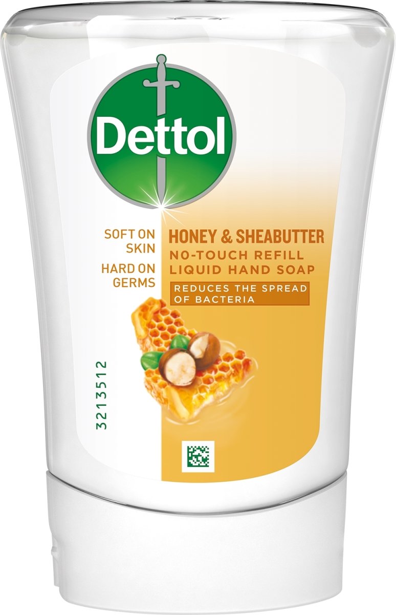 Dettol No-Touch Sæbe | Honey/Sheabutter | 250 ml