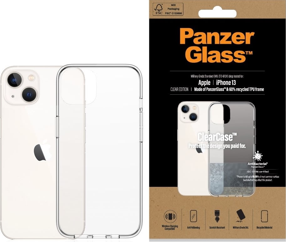 Panzerglass® ClearCase cover til iPhone 13