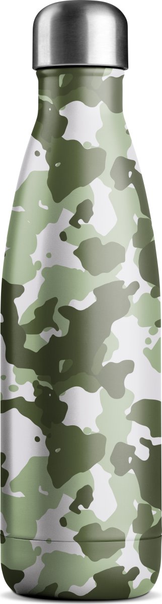 JobOut Vandflaske, Camoflage, 0,5 L