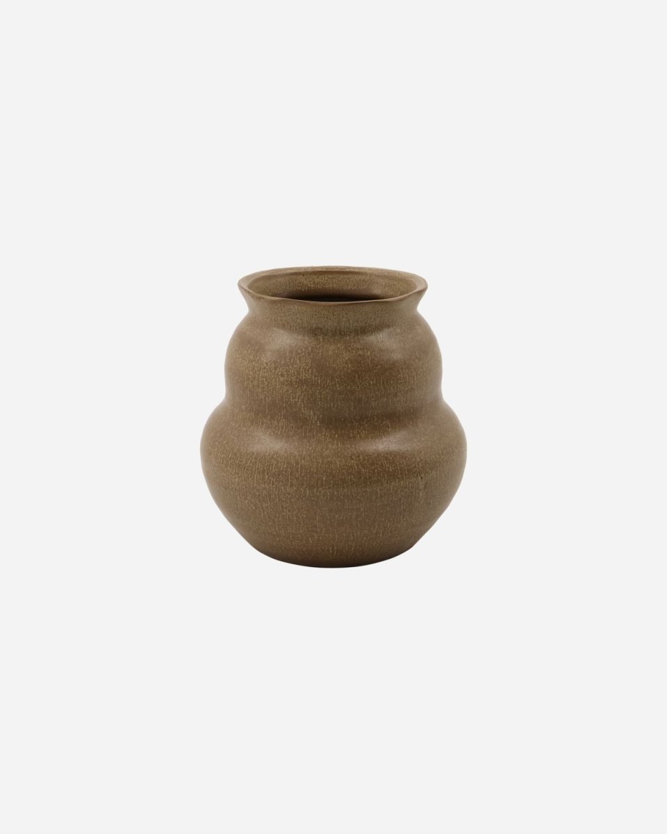 House Doctor Juno vase, camel H 15 x Ø 15 cm