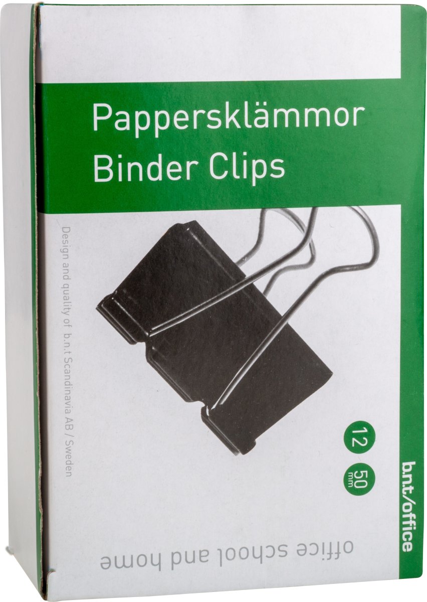 Office Foldback Brevclips | 50 mm | 12 stk.