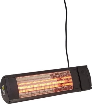 HEAT1 eco high-line 2000W, Sort