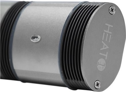 HEAT1 eco high-line 2000W, Slimline, Titanium