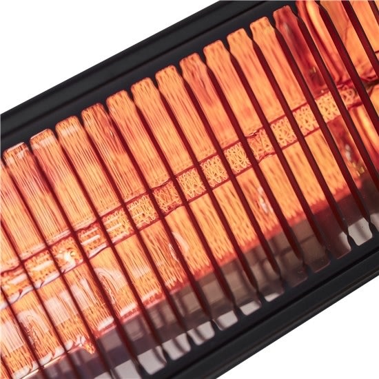 HEAT1 eco pro-line 2000W, Sort