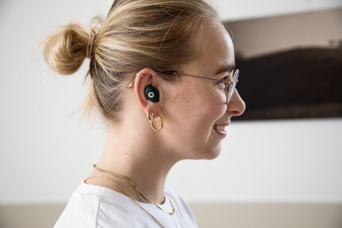 aBEAN Bluetooth in-ear høretelefoner sort/ guld