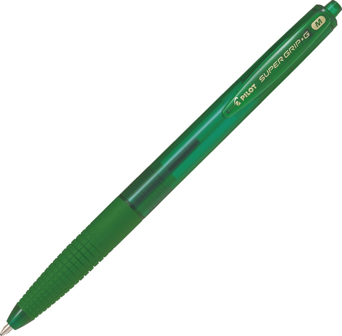 Pilot Super Grip G Kuglepen | M | Grøn