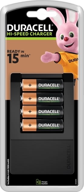 Lave hun er fortryde Duracell AA/AAA Batterioplader, 15 min. | Lomax A/S