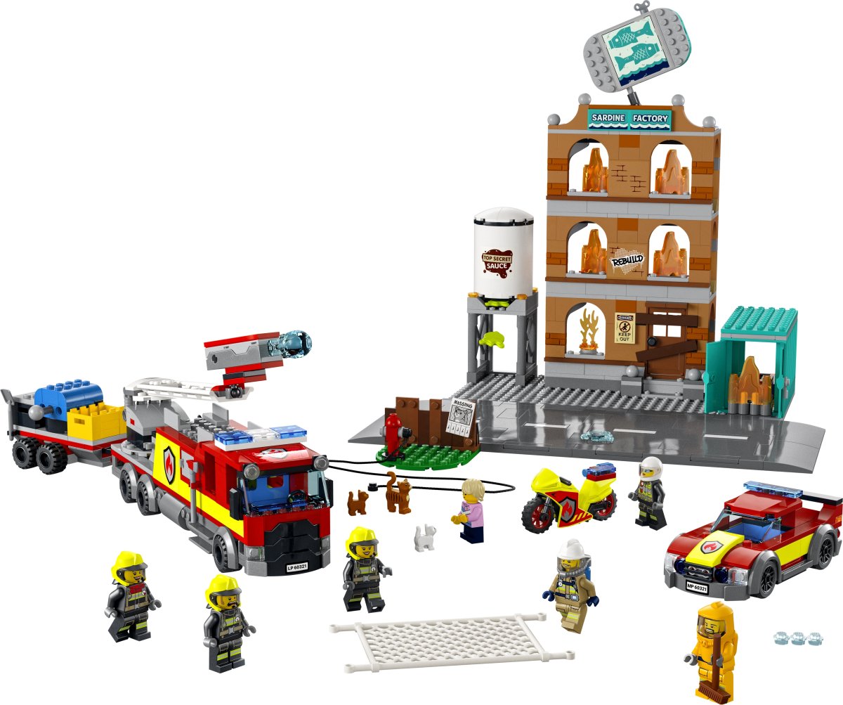 LEGO City 60321 Brandkorps, 7+