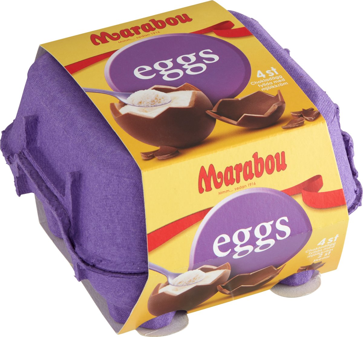 Marabou Eggs, 4 stk