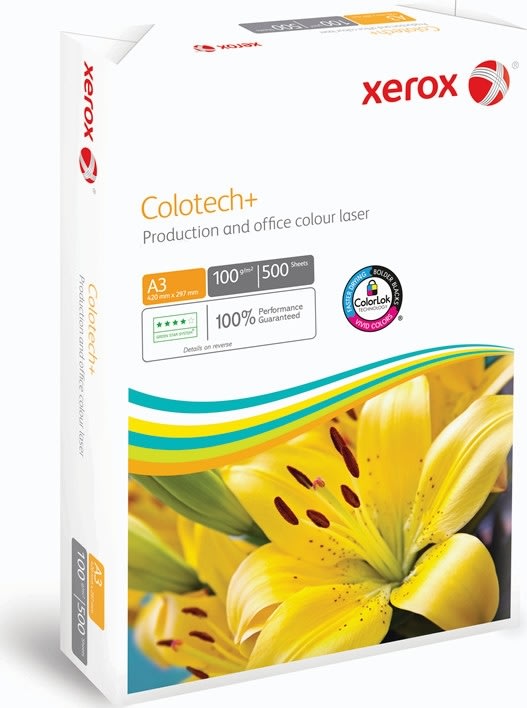 Xerox Colotech+ kopipapir, A3/100g/500 ark