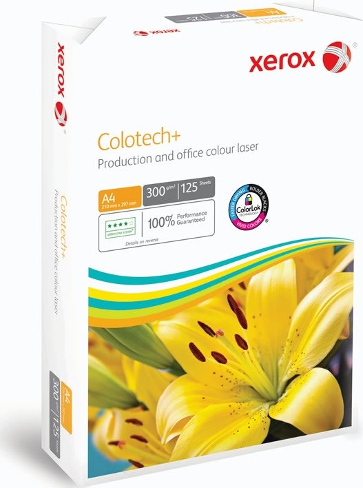 Xerox Colotech+ kopipapir, A4/300g/125 ark