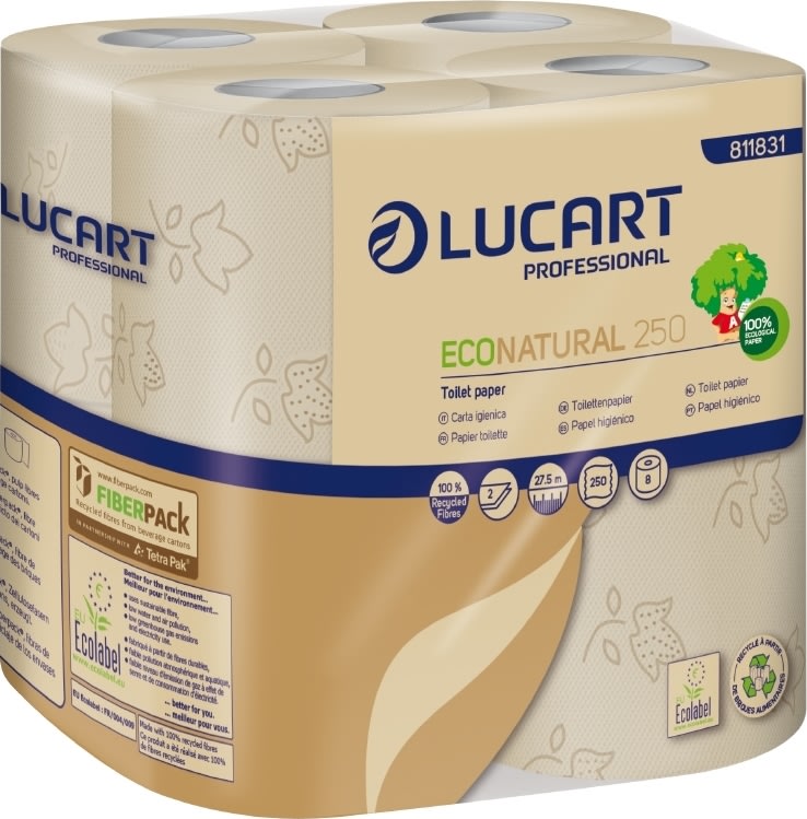 Lucart T3 Eco Toiletpapir | 2-lag | 64 rl