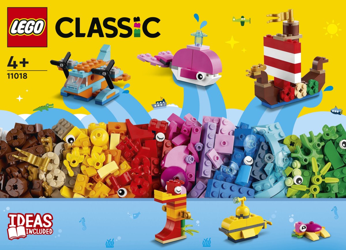 LEGO Classic 11018 sjov på havet, 4+ | A/S