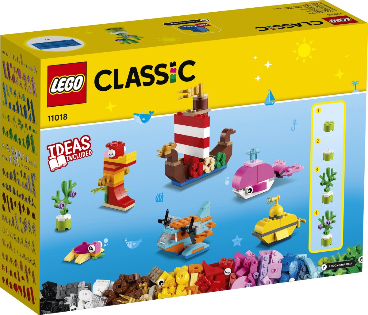 LEGO Classic 11018 sjov på havet, 4+ | A/S