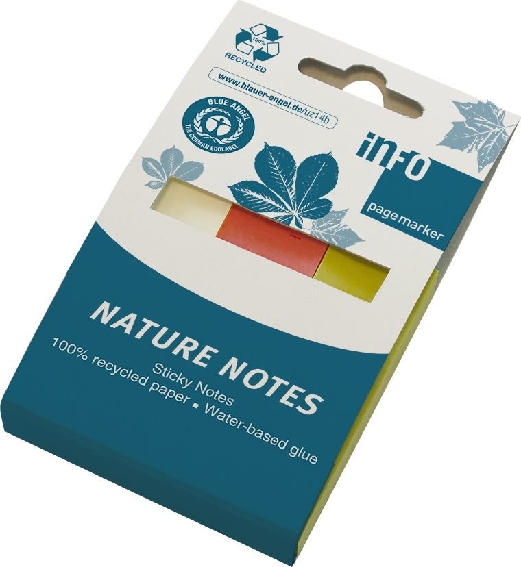 iNFO Nature Indexfaner | 25x75 mm | 3x100 stk.