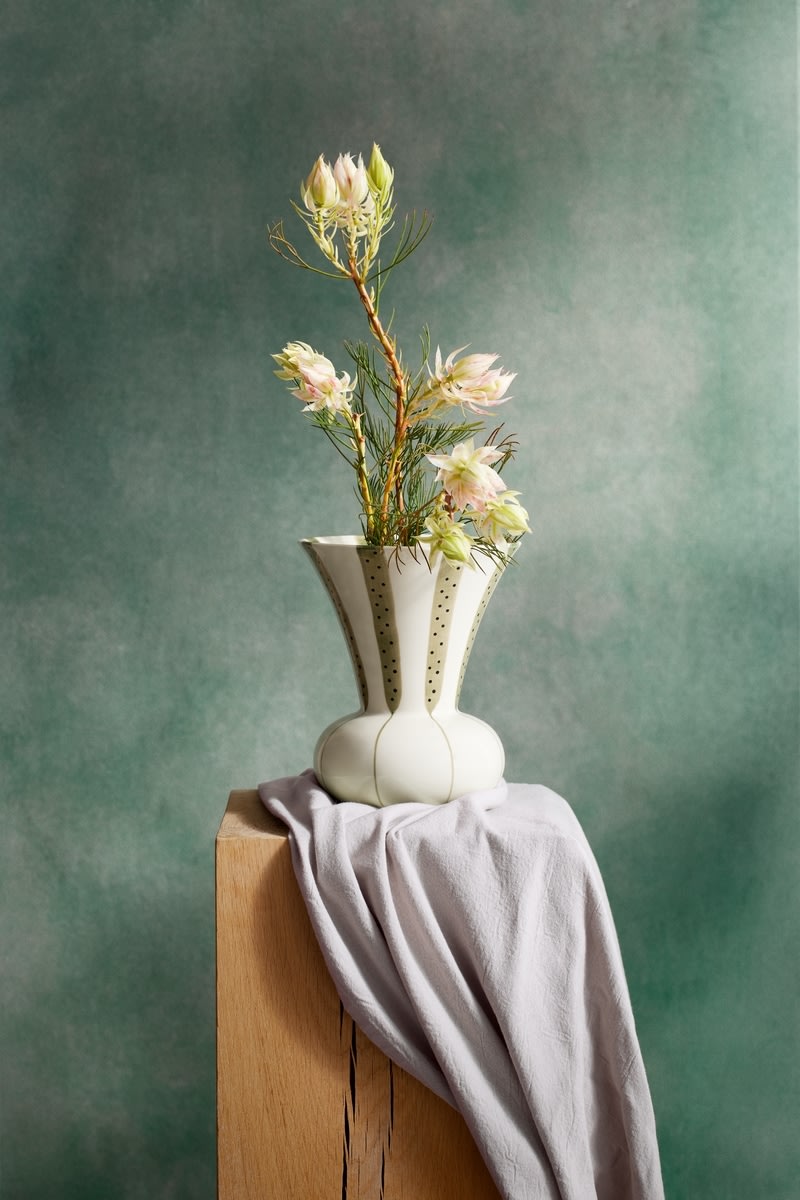 Samle Energize Indskrive Kähler Signature vase, grøn H 20 cm | Lomax A/S