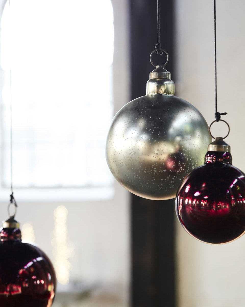 House Doctor Shine julepynt, Ø20 cm, mat guld