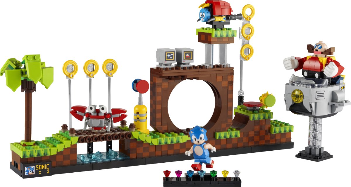 LEGO 21331 Sonic the Hedgehog – Green Hill Zone