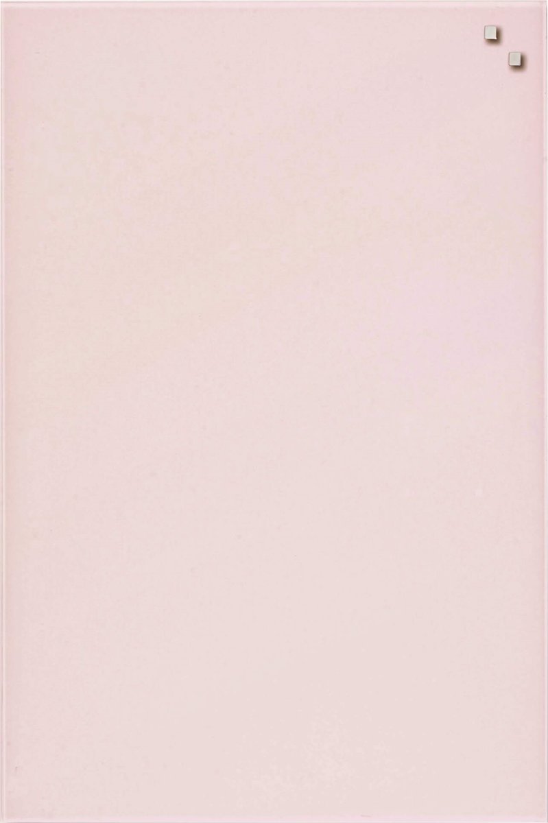 NAGA Glassboard magnetisk glastavle 40x60, pudder