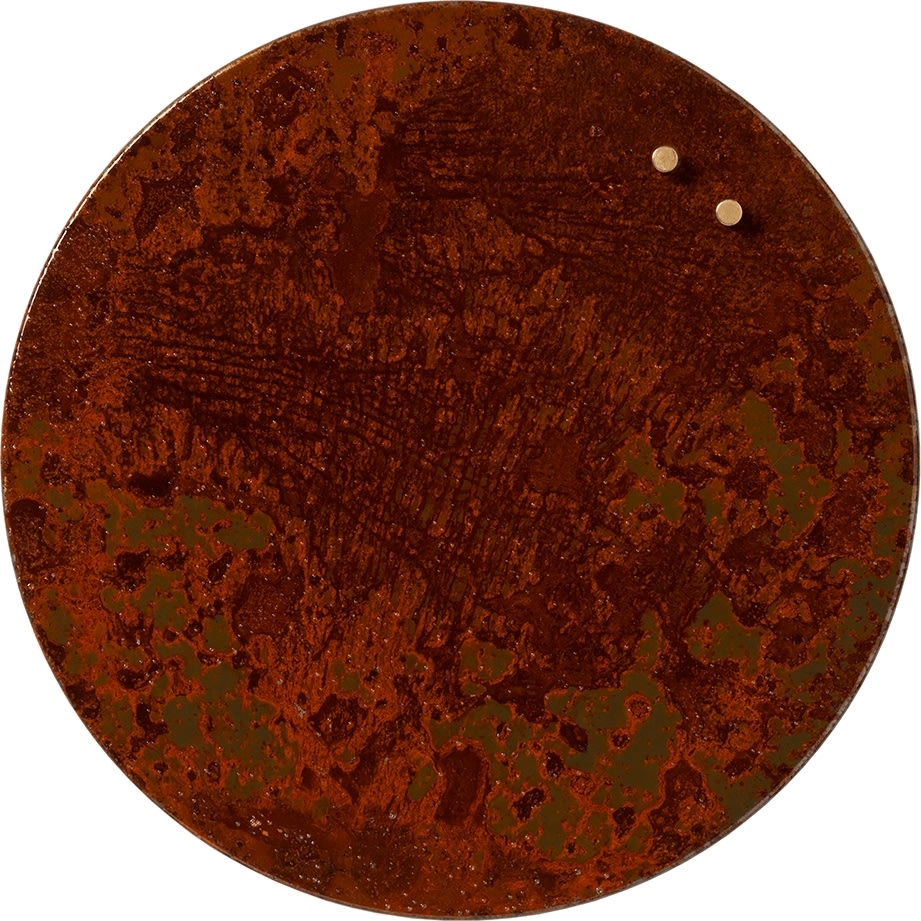 NAGA Nord magnetisk metaltavle, 35 cm, rusten