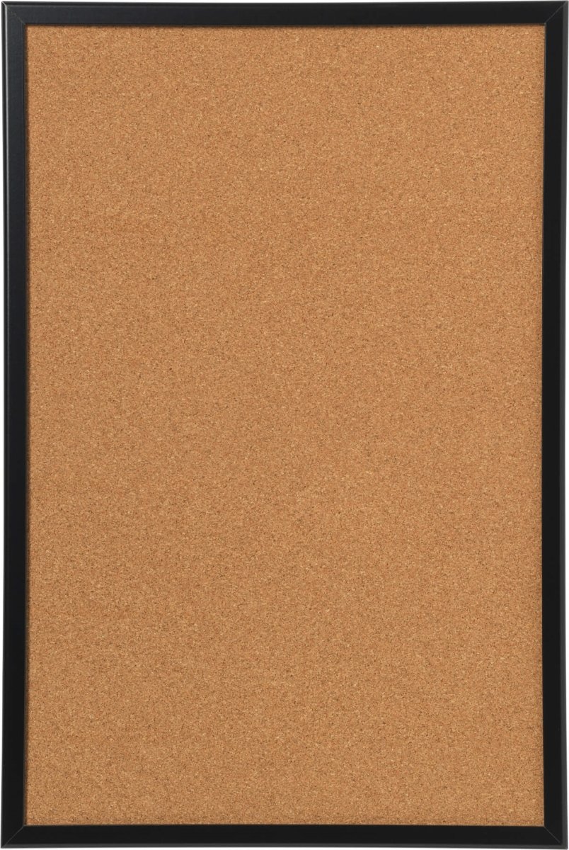 NAGA Pinboard opslagstavle 40x60 cm., kork/sort