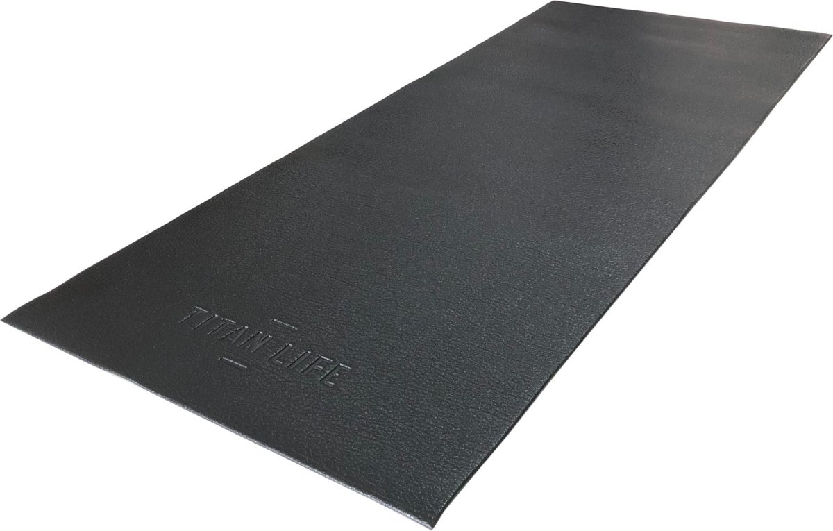 Titan Life Beskyttelsesmåtte, Sort, 155x65x0,6 cm