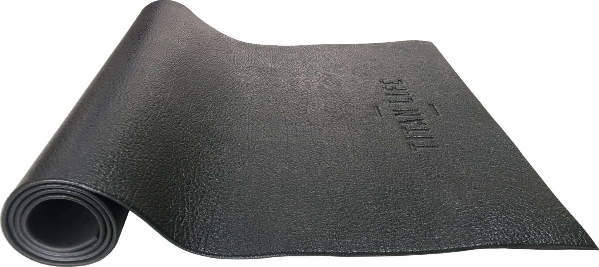 Titan Life Beskyttelsesmåtte, Sort, 155x65x0,6 cm