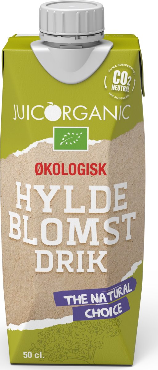 JuicOrganic økologisk hyldeblomstdrik, 50 cl