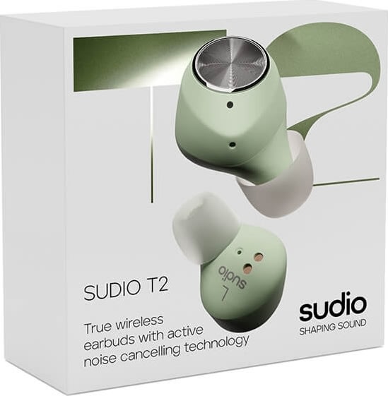SUDIO T2 trådløse hovedtelefoner, grøn