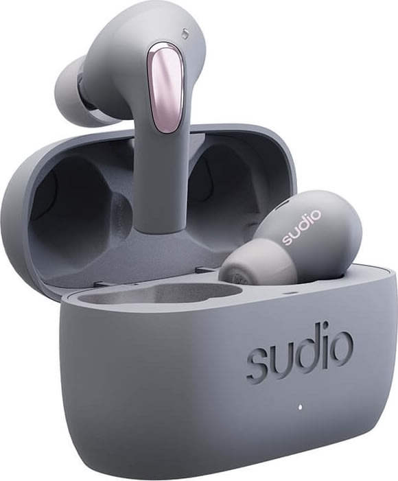 SUDIO E2 trådløse hovedtelefoner, grå