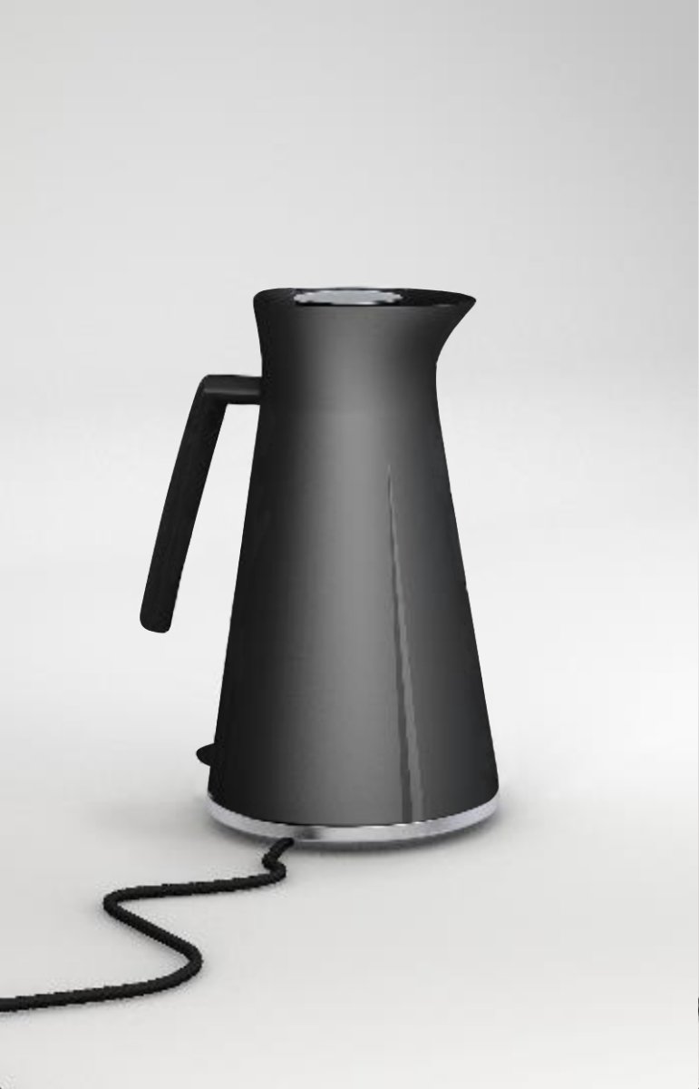 Rosendahl Grand Cru Elkedel 1,4 liter sort/stål