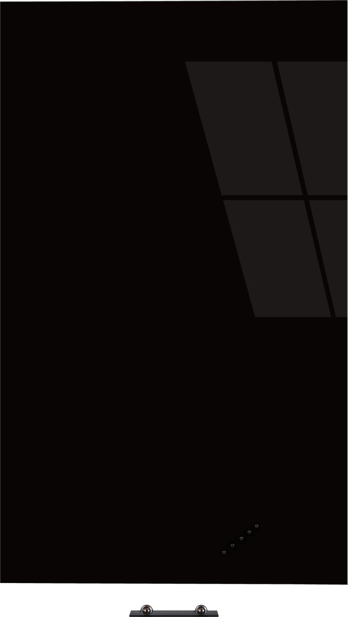 Vanerum Freeze glastavle, 60 x 90 cm, sort