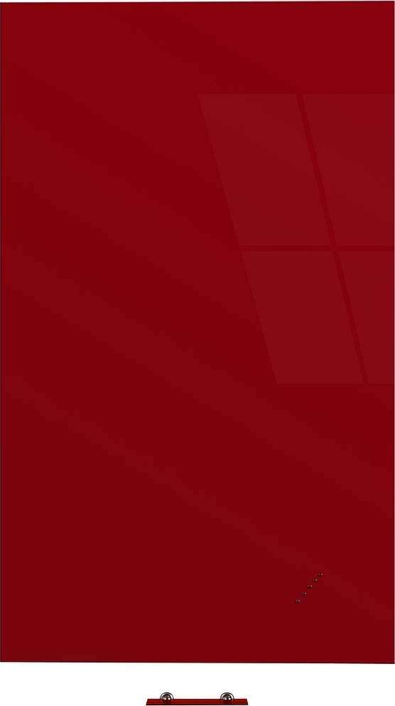 Vanerum Freeze glastavle, 60 x 90 cm, rød
