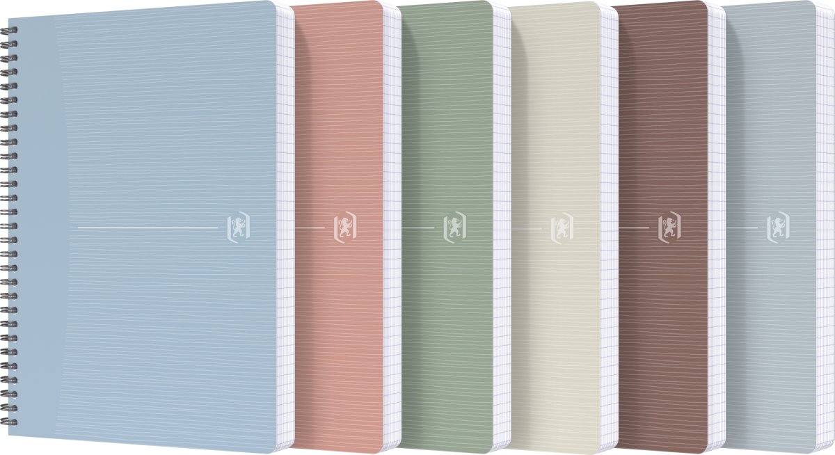 Oxford R'Up Spiralbog A5 | Linj. | 90 ark | Ass.