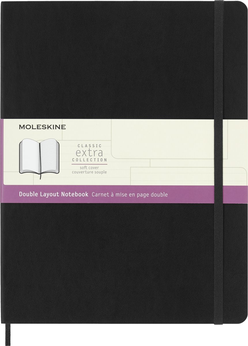 Moleskine Clas. S Notesbog | XL | Mix | Sort