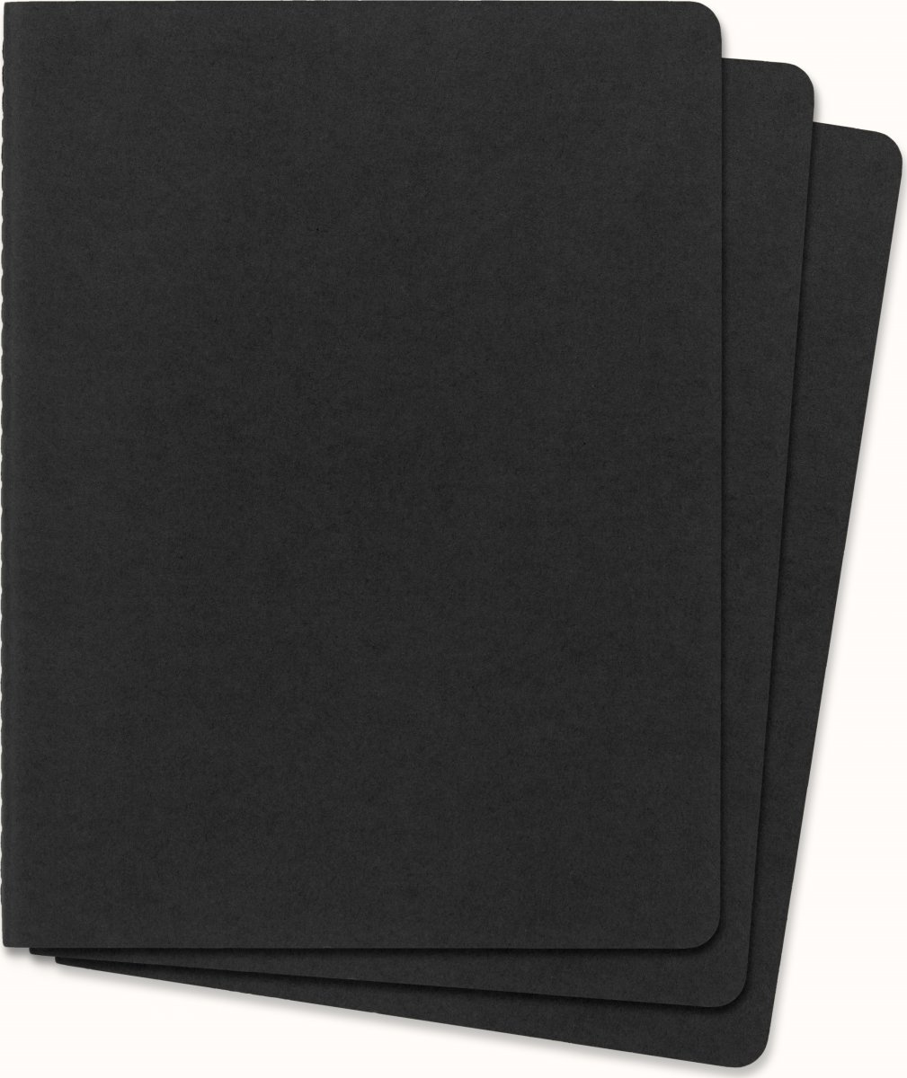 Moleskine Cahier Notesbog | XL | Dot. | Sort