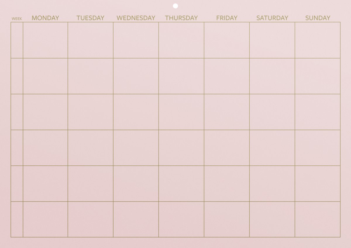 Mayland Vægkalender | Monthly | Color