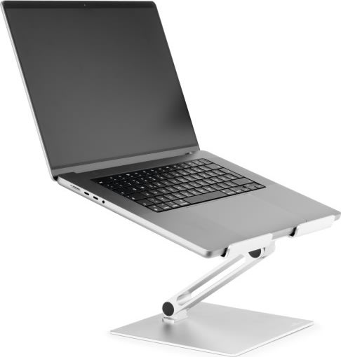 Durable Laptop Stand Rise, sølv