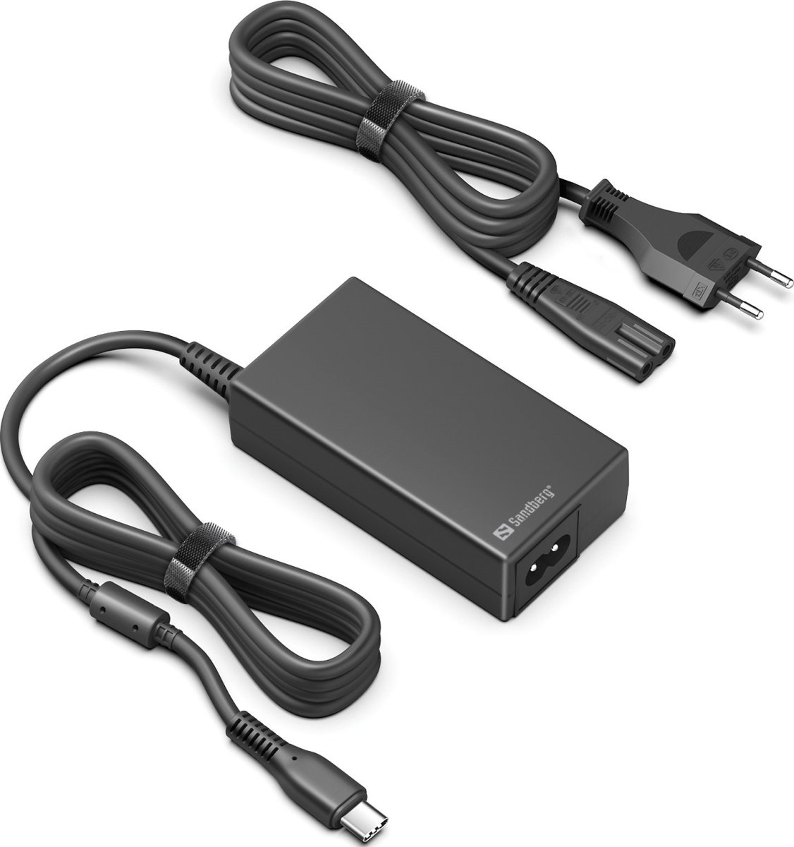 Sandberg Strømforsyning USB-C EU+UK, 65W