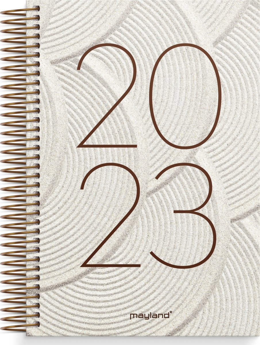 Mayland 2023 Sand spiralkalender | 1-dag | Karton