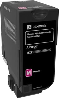 Lexmark CS725 lasertoner, rød, 12.000s
